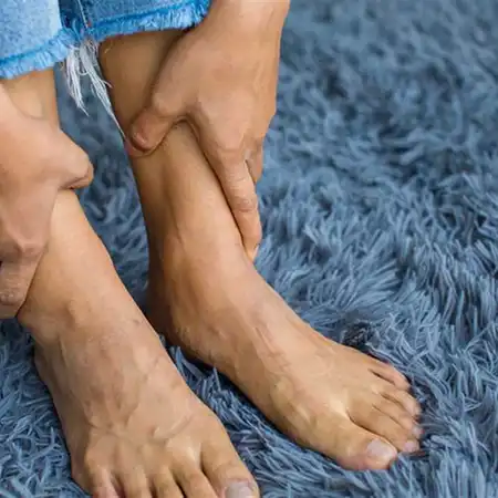 Numbness and tingling in the legs or feet